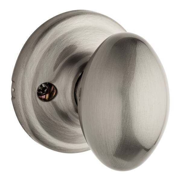 Laurel Half Dummy Knob, Satin Nickel